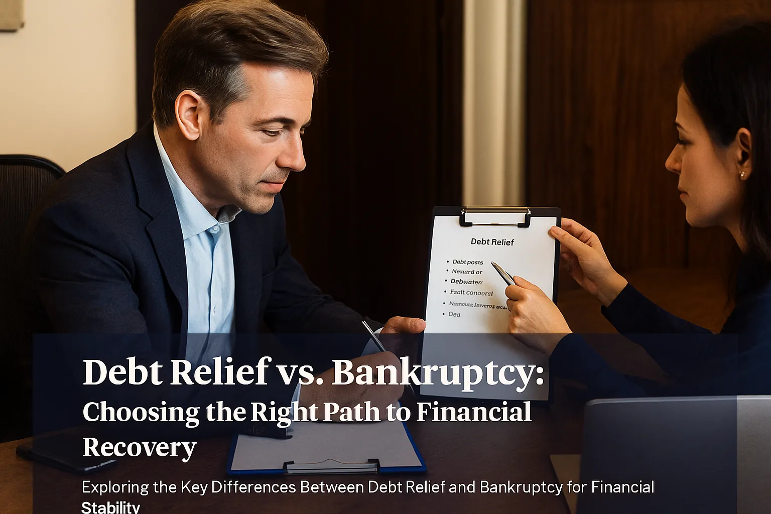 Debt Relief vs. Bankruptcy: Choosing the Right Path