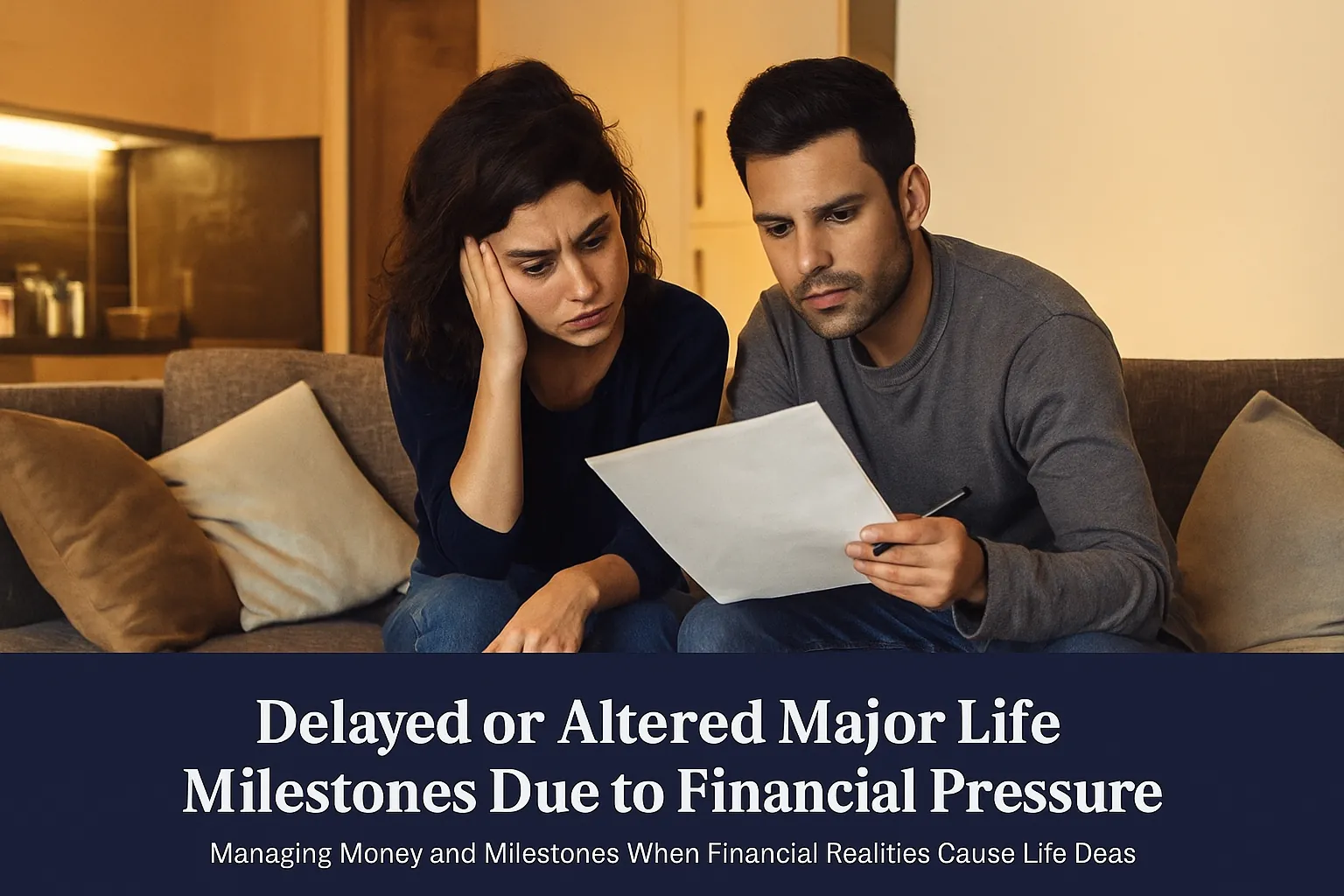 Delayed or Altered Major Life Milestones Due to Financial Pressure